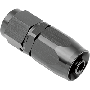 Straight Oil Line Fitting - Black 1136-0106BK