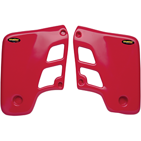 Radiator Scoops - CR500 '86-'88 - Red 600152
