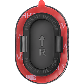 Antenna Cover - Right Rear Fender - Smooth - Black FD65-AC-BLK-RT