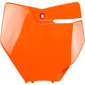 Ufo Front Number Plate - Orange KT04063-127