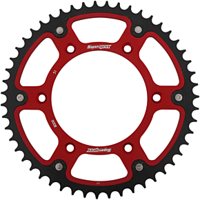 Rear Stealth Sprocket Alu/stl 51t-520 Red Beta