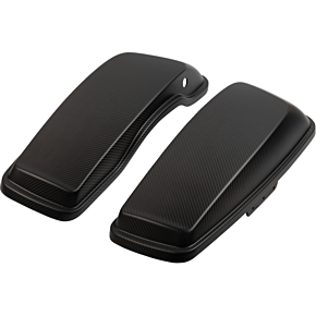 Saddlebag Lids - Carbon Matte - FL '14-'23 1020-SBLC-M