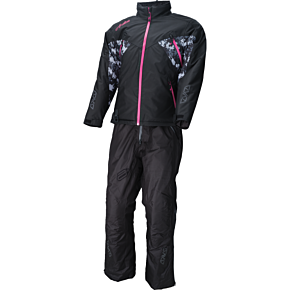 Women's Pivot 7 Insulated Jacket - Black/Camo Gray/Pink - XS 3121-0845
