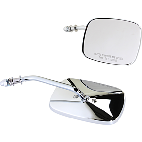 Rectangle Mirrors - Short - Chrome 0640-0980