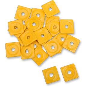 Support Plates - Yellow - 5/16" - 48 Pack ASW2-3800-48