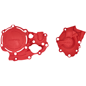 Acerbis X-Power Cover Kit - Red - Honda 2856840227