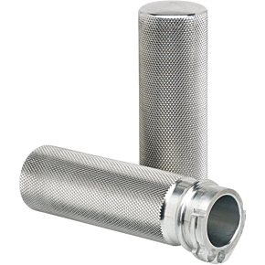 Joker Machine Grips - Knurled - Cable - Raw 03-93-4