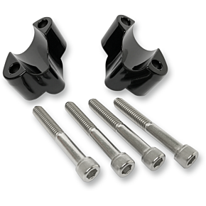 La Choppers Extension Risers - 1" - Forty Eight - Black LA-7433-01B