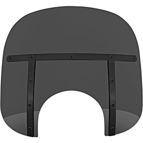 Fats Windshield - 13" - 9" Headlight - Dark Black Smoke MEB35110
