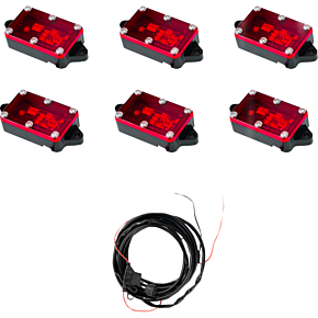 Rock Light - Red - 6 Pack 70025