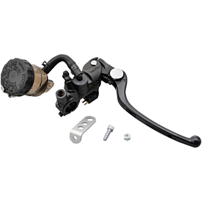 Master Cylinder - Radial - 19 mm - Black/Black - Smoke Reservoir 17-658U