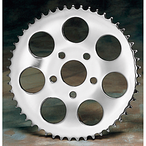 Rear Wheel Sprocket - 49-Tooth - Chrome DS-325356