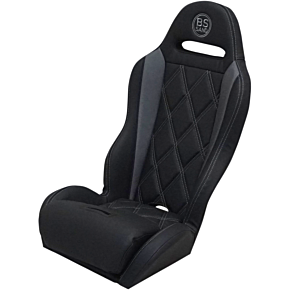 Performance Seat - Big Diamond - Black/Gray - Polaris - '12-'21 PEBUGYDBR