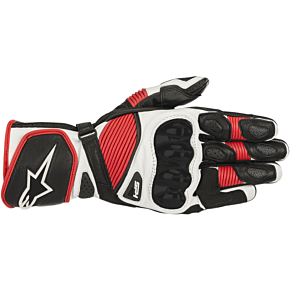 Alpinestars SP-1 V2 Gloves - Black/White/Red - 2XL