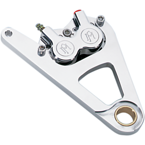 Single Disc Caliper - Front - Chrome - Springer 00-07 1230-0017-CH