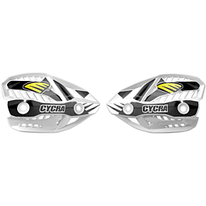 Cycra Handshields - No Cover - Replacement - White 1CYC-1019-42