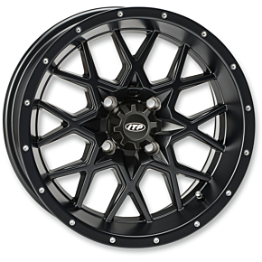 Itp Wheel - Hurricane - Front/Rear - Black - 14x7 - 4/156 - 4+3 1428638536B