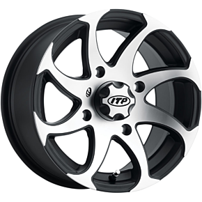 Itp Wheel - Twister® - Directional - Front/Rear | Left - Machined Black - 14x7 - 4/156 - 5+2 1422329536BL