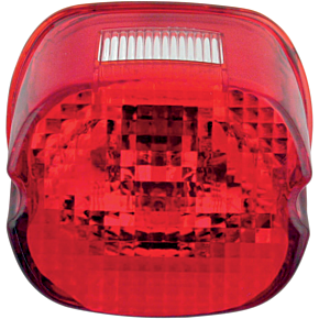 Laydown Taillight Lens - Red 0902-6320
