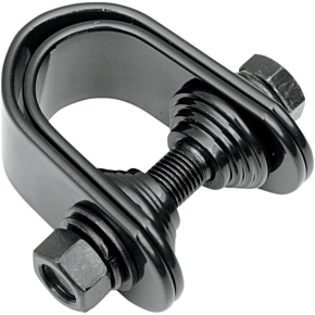 Mini Speedometer/Tachometer Clamp - For 1"/1.25" Tube - Gloss Black 2210-0273