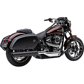 909 Twin Muffler for FLSB - Black 6520B