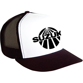 Suzuki Vintage Snapback Hat - Black/White 18-86402