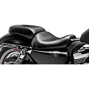Le Pera Bare Bones Pillion Pad - Smooth - Black - XL LK-006P