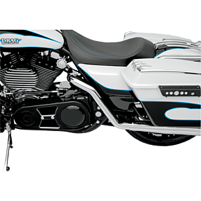 Vance  Hines Dual Headpipes for '95-'08 FL - Chrome 16799