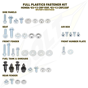 Body Work Fastener Kit - Honda HON-0150230