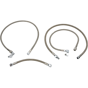Oil Line Kit - Stainless Steel - Sportster 0711-0040