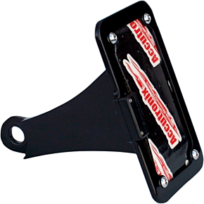 Side Mount License Plate Assembly - Black LPF106HV-B