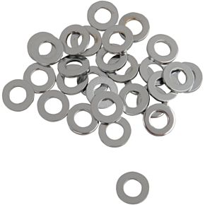 Washer 1/4" AN Chrome 30Pack 07-26569