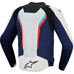 AST v3 Air Jacket - Silver/Deep Blue/Bright Red - 3XL 3300426-1621-3XL