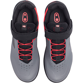 Stamp Speedlace Shoes - Gray/Red - US 12.5 STS07030A-12.5