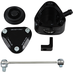Rear Brake Fluid Reservoir - Black DRRRE-01-BK