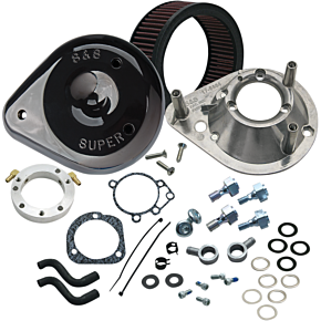 Ss Cycle Teardrop Air Cleaner - Gloss Black - Twin Cam 170-0181A