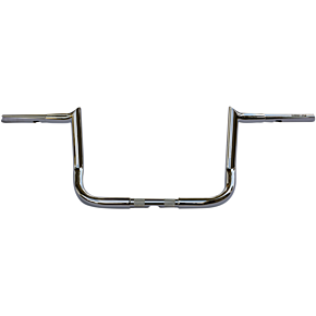 Wild 1 Handlebar - Bagger - Hooked - 10" - Chrome WO590