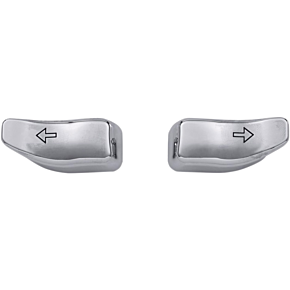 Turn Signal Switch Extension Caps - '14-'20 - Chrome 2106-0365