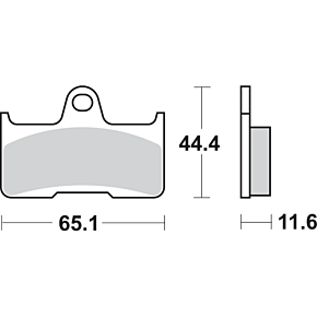 Off-Road Sintered Brake Pads - C-Force - 799SI 799SI