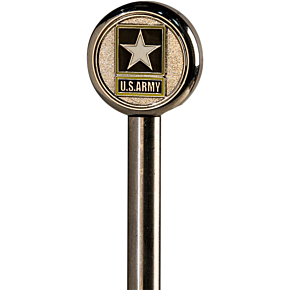Army Star Flag Topper - 9" POLE9-ARM-ST