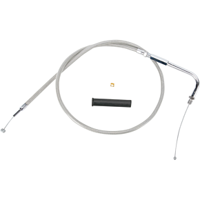 Throttle Cable - 37" - Braided 0650-0317