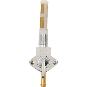 Downward Petcock - Chrome - 1/4" NPT 0705-0200