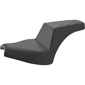 Step Up Seat - Front Smooth/Rear Lattice - Black - Chief I21-04-173