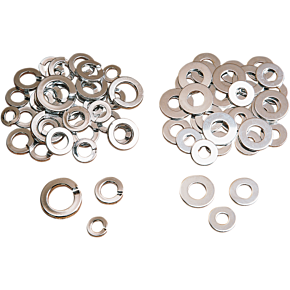 Washers - Lock - Chrome - Kit DS-190500