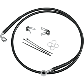 Brake Line - Front (Upper) - Black 1741-2580