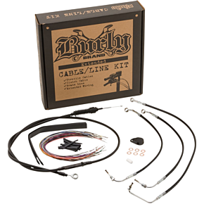 BURLY BRAND Control Kit - 15" Ape Hanger Handlebars B30-1237