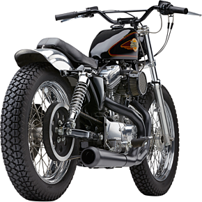 Cobra El Diablo Exhaust - Black - 4" 6471B
