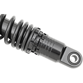 Drag Specialties Shocks Premium Ride-Height Adjustable Shocks - Black - Standard - 11" C16-0160AB