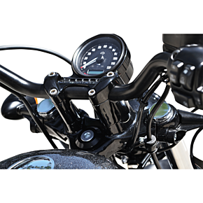 La Choppers Extension Risers - 2" - Forty Eight - Black LA-7433-02B
