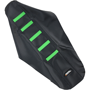 Moose Racing Ribbed Seat Cover - Green - Kawasaki